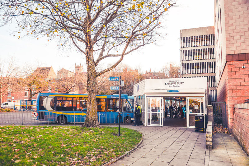 Shrewsbury Bus Station. Photo: Shrewsbury BID