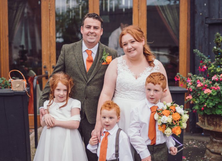 Cancer survivor Will Bowen, pictured with his family, is calling on people to support Cancer Research UK’s life-saving work