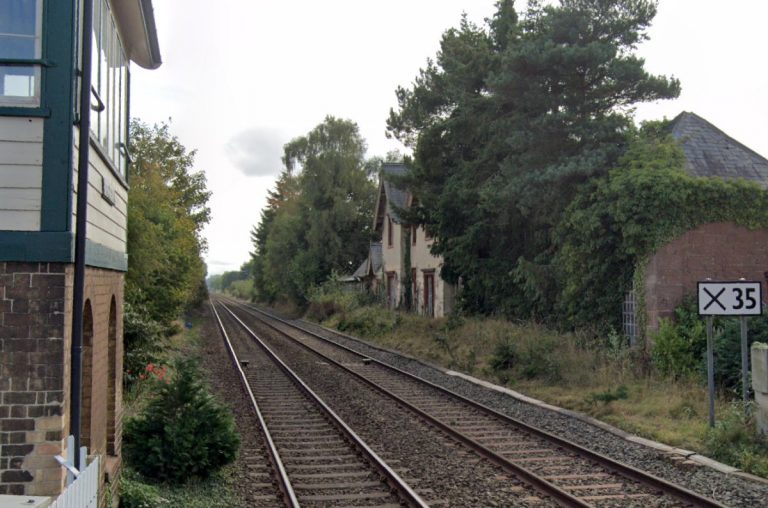 Baschurch Railway Station. Image Google Street View