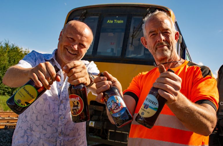 Shane Parr - Co Owner Stonehouse Brewery with Andy Green CHR General Manager