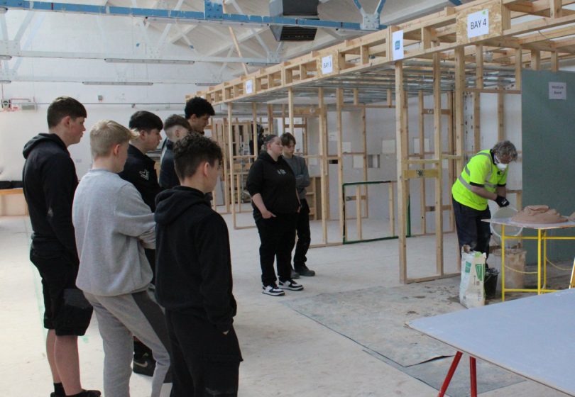 The event had 11 trialists mostly aged 16-18, make their way to the academy on Thursday 6th April