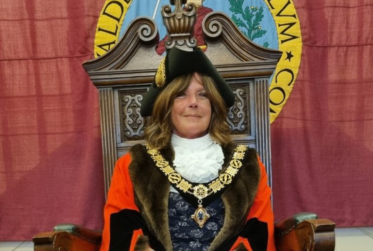 Councillor Olly Rose, Oswestry Town Mayor