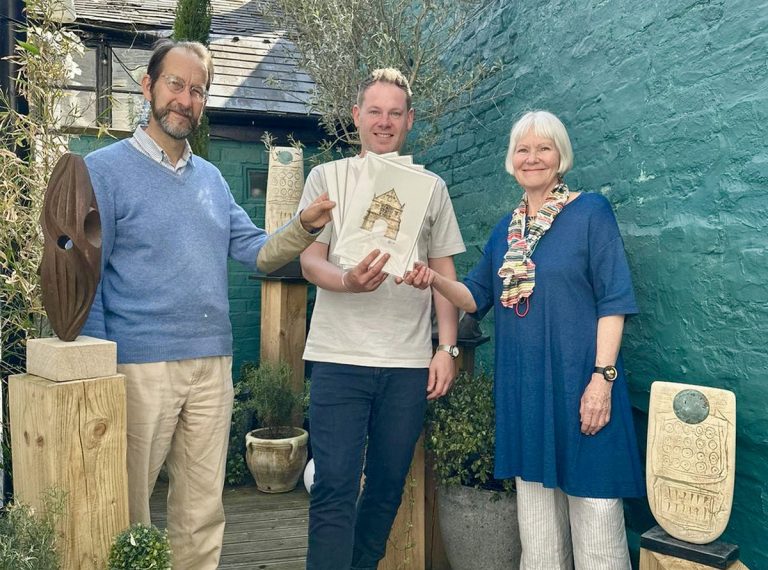 James St Clair Wade, Jonathan Soden and Linda Edwards