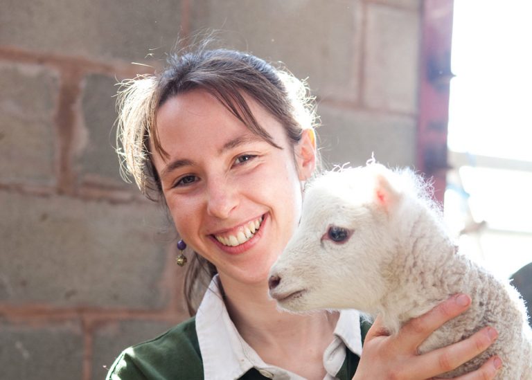 Charlotte Hollins of Fordhall Farm