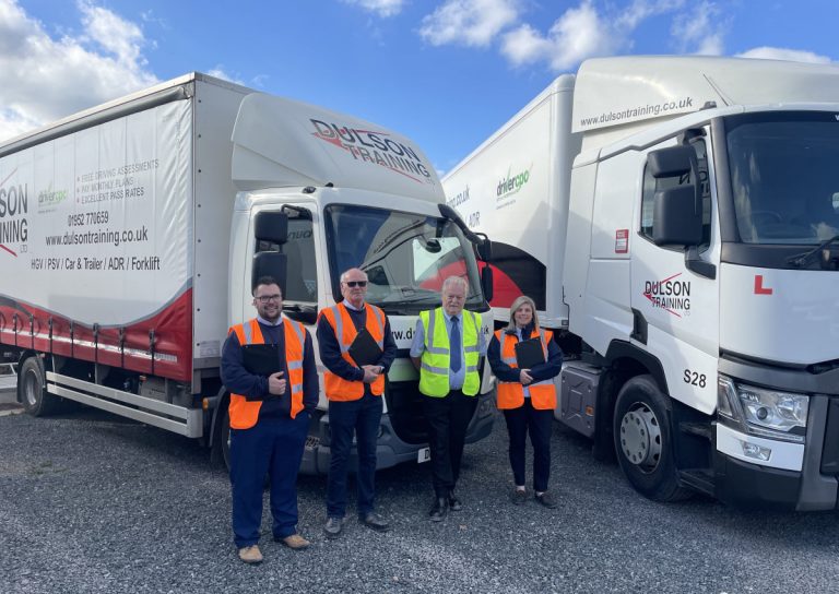 Driver training specialist Dulson Training has upskilled five members of staff