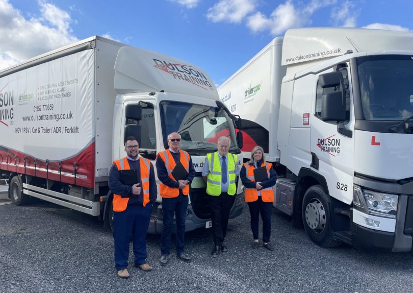 Driver training specialist Dulson Training has upskilled five members of staff