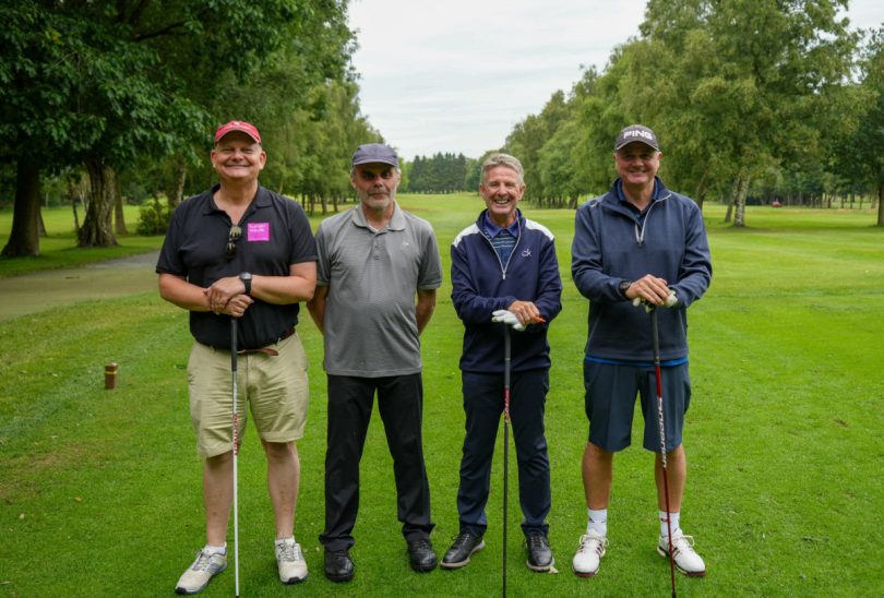 Alasdair Hobbs, John Hepburn, Mark Brensnell and Richard Heath, the Human Results team
