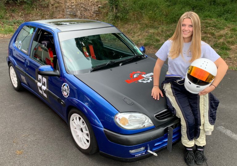 Lizzie Weaver from Ludlow is taking part in her first season