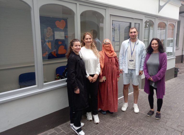 Shropshire Supports Refugees, led by chief executive and founder Amanda Jones, right, has relocated to Mardol Gardens in Shrewsbury town centre