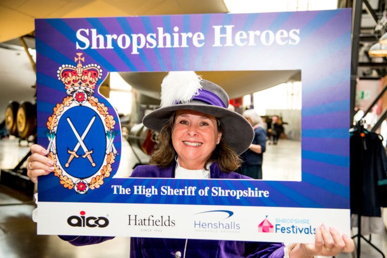 Mandy Thorn MBE, High Sheriff of Shropshire