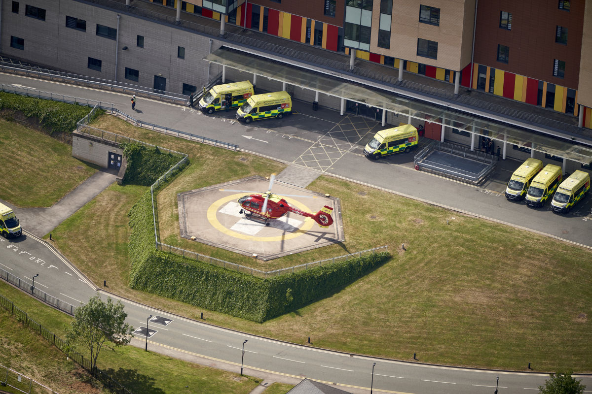 Since February, the charity’s advanced helicopter-led emergency services have been conducting transfers for stroke patients in Shropshire
