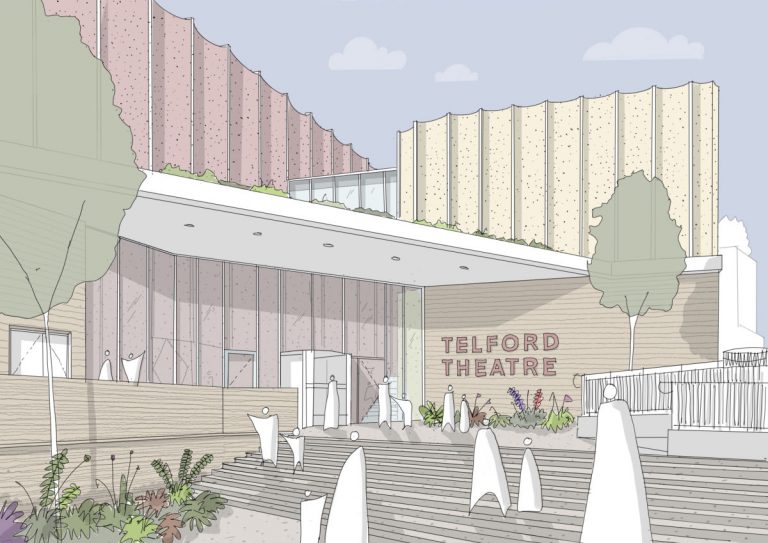 How Telford Theatre @ Oakengates could look. Image: Telford & Wrekin Council.