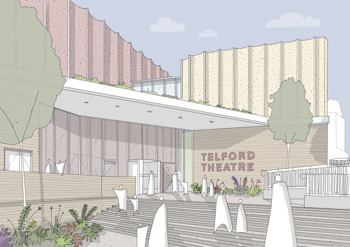How Telford Theatre @ Oakengates could look. Image: Telford & Wrekin Council.