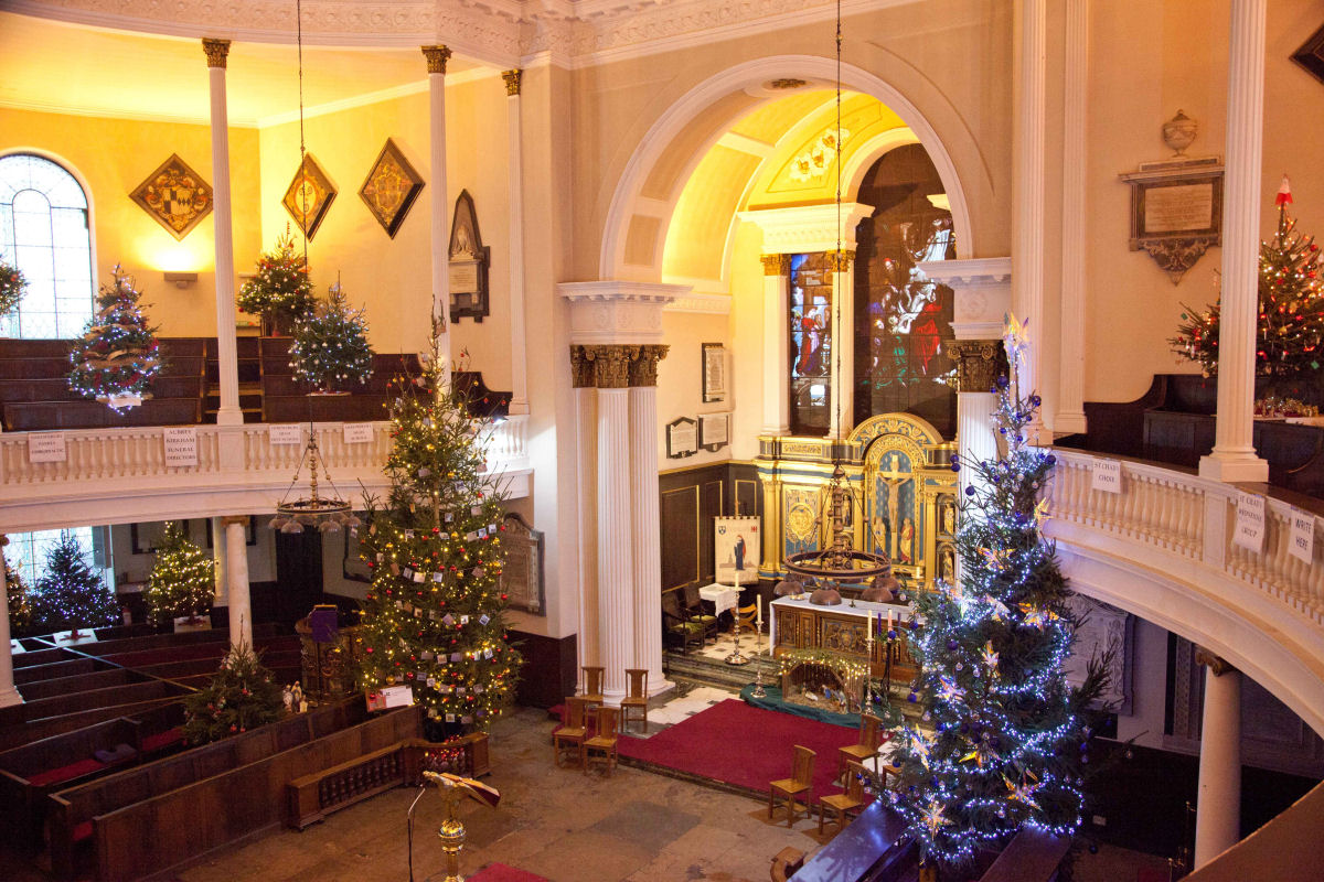 St Chads Christmas Tree Festival