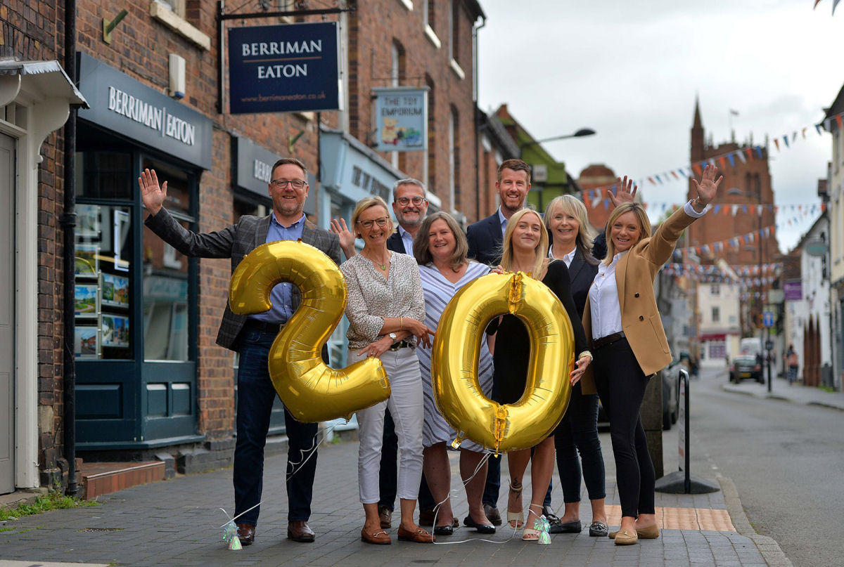 Richard Eaton, Caroline Eaton, Nick Berriman, Katie Rumble, Andy Roberts, Ella Coleman, Sarah Edwards and Ellie Eaton (all Berriman Eaton). Photo: Steve Leath