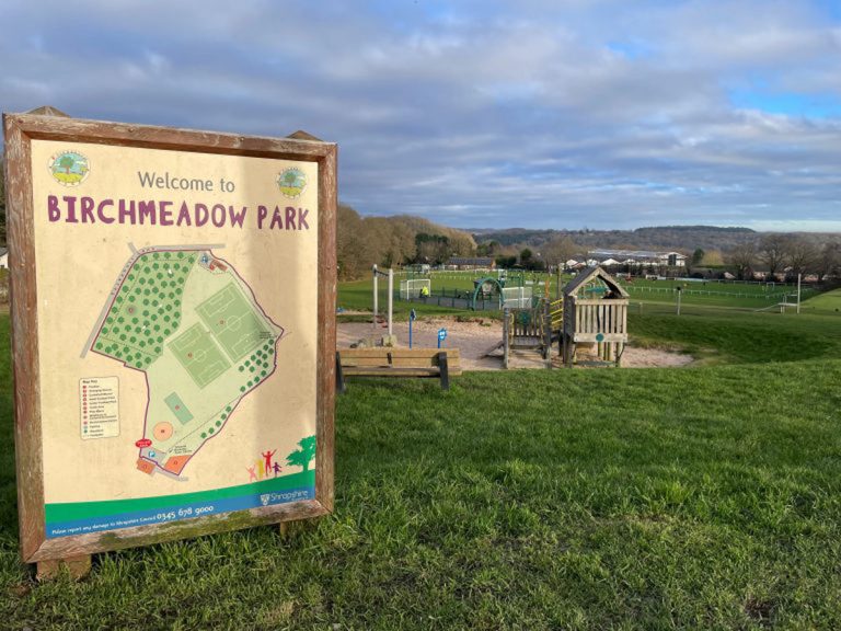 Birchmeadow Park in Broseley. Photo: Shropshire Council