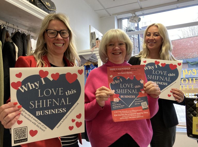 Valentines promotion urges people to show their love for Shifnal