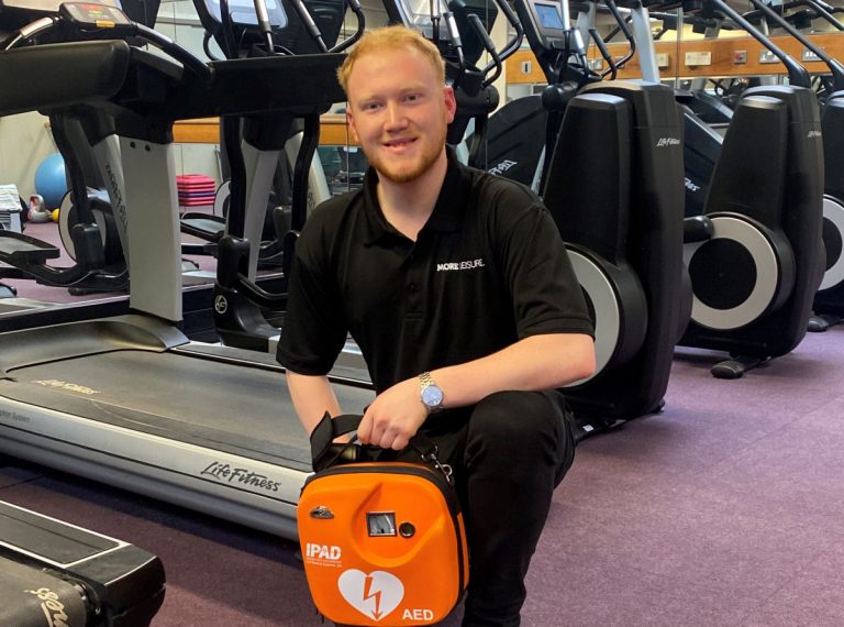 Felix Owen-Sinclair, Duty Manager at the Quarry Swimming & Fitness Centre.