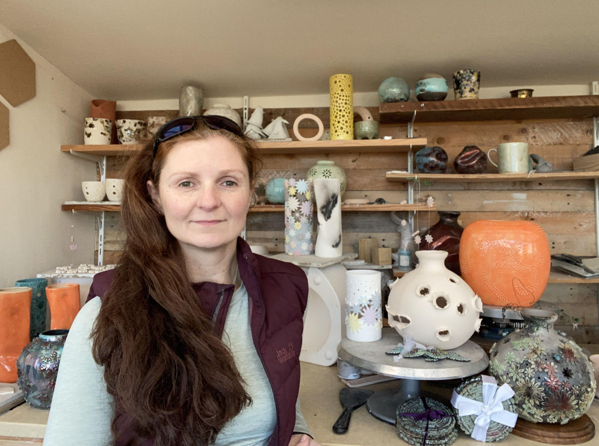 Nina Finch has launched Running Wild Pottery
