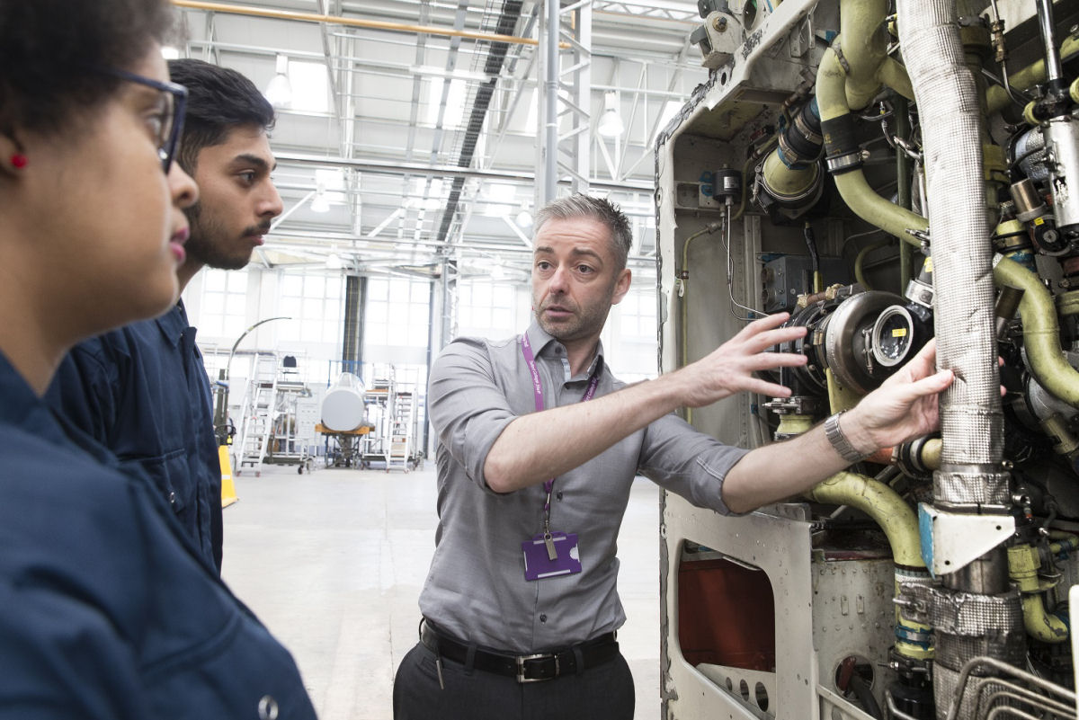 Robert Lees, director of automotive, construction and engineering at Telford College