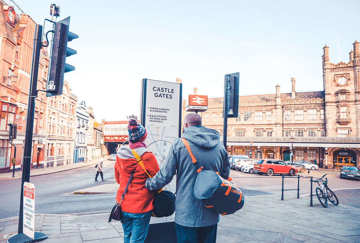 Castle Gates in Shrewsbury