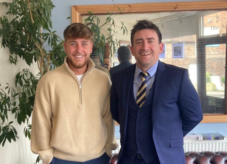 Ben and Patrick who between them will be ‘battling it out on the park’.