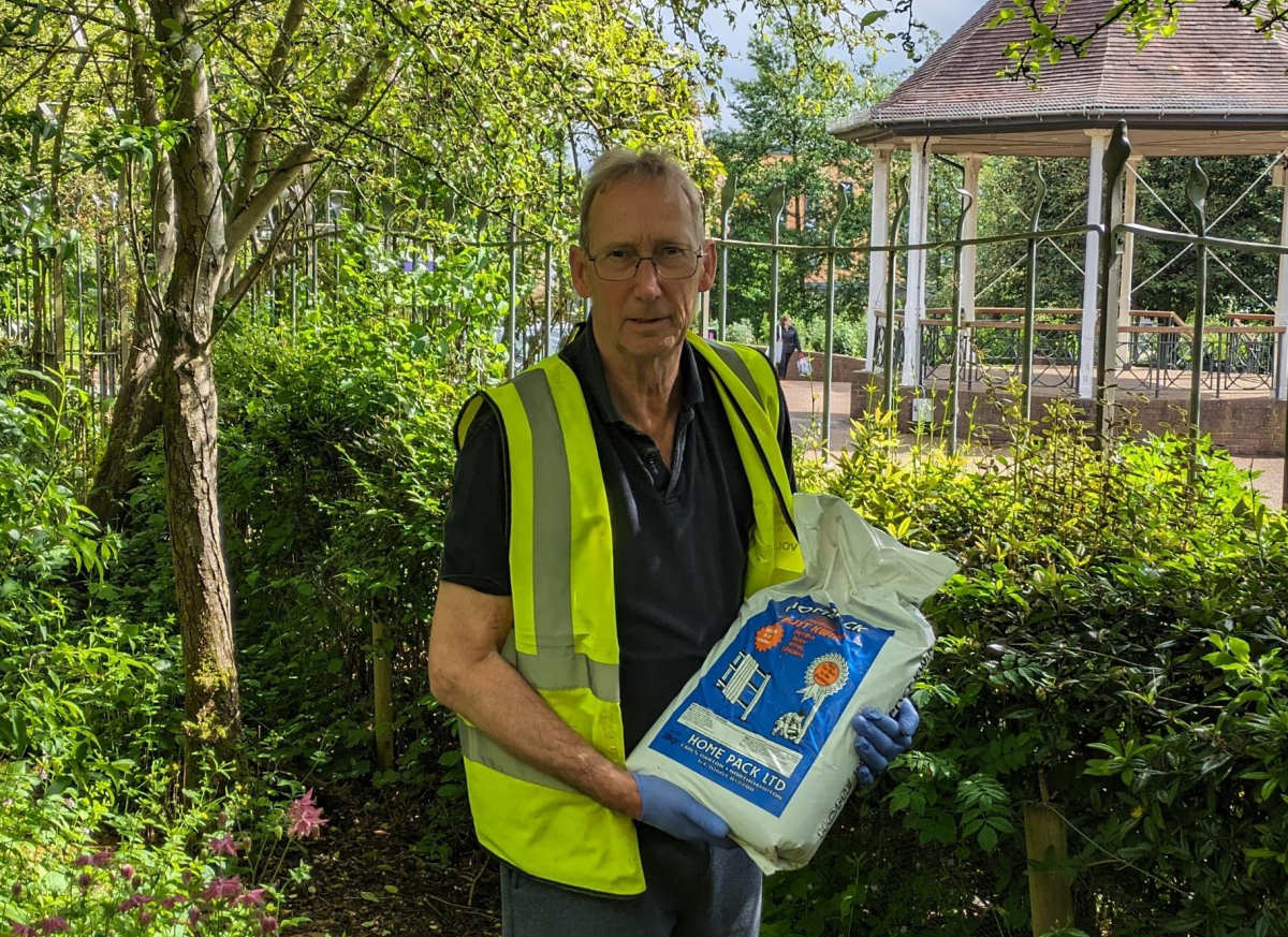 Adrian Smith has been appointed chairman of the Friends of Telford Town Park