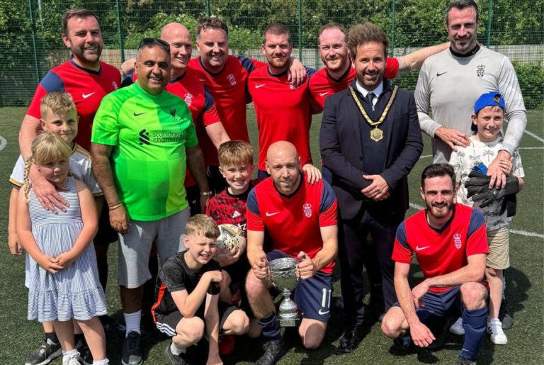 Football tournament strikes up conversations about men’s health