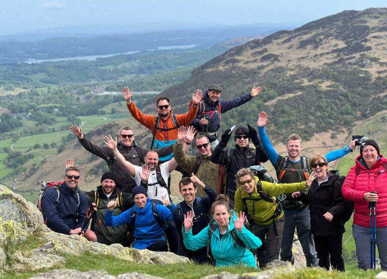 Participants on a Climbing Out programme.