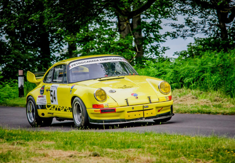 Former Midland champion Paul Howells in his Porsche