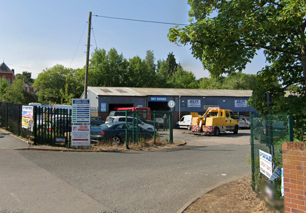 Gower Street Trading Estate. Image: Google Street View.