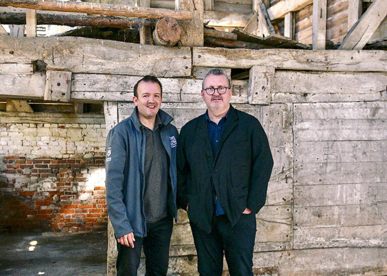 Matt Spinks and Vic Johnson