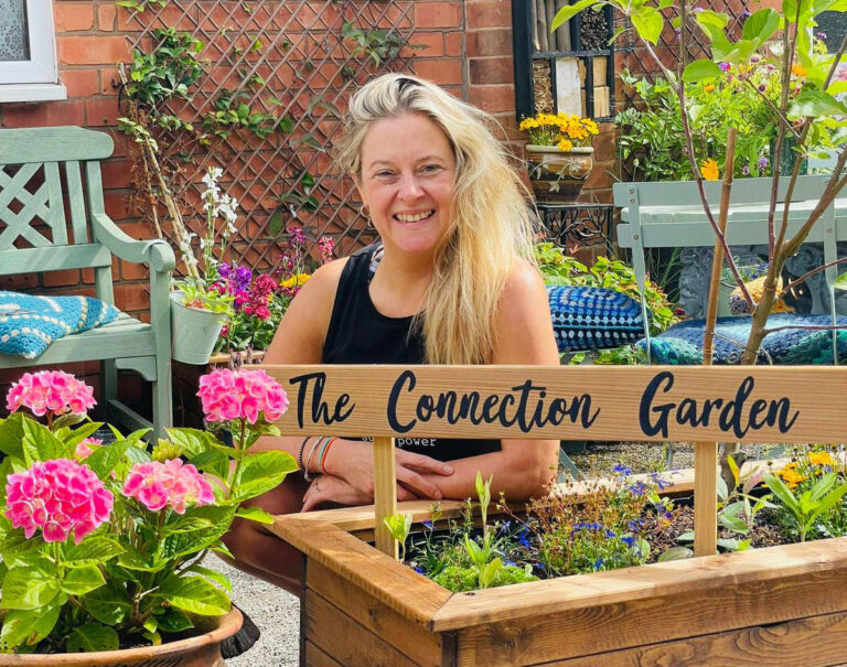 Green fingered volunteers help create ‘Connection Garden’ in Shrewsbury
