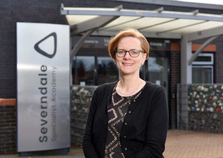Lucy Lee, new principal at Severndale Specialist Academy in Shrewsbury