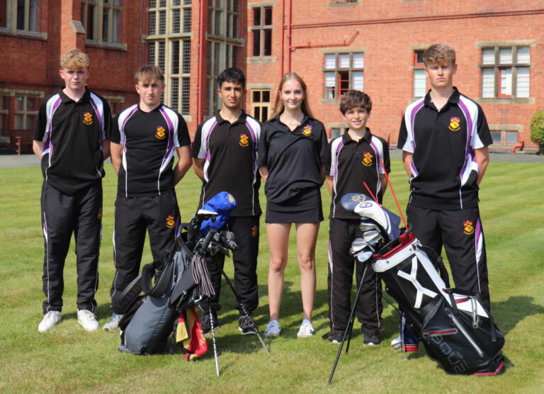 The Ellesmere College golf team