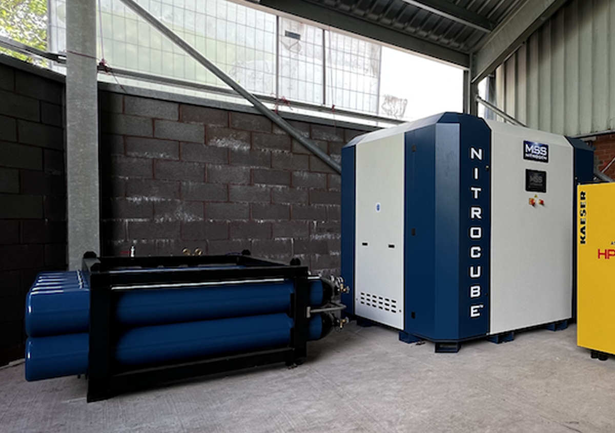 The new Nitrocube 3 aims to generate 100 per cent of the company’s requirements onsite, eliminating the need for more than 40 bulk gas deliveries a year