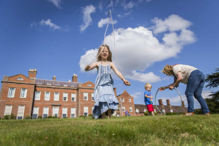 There's fun for all the family this summer at Dudmaston. Photo: National Trust Images / Rob Stothard