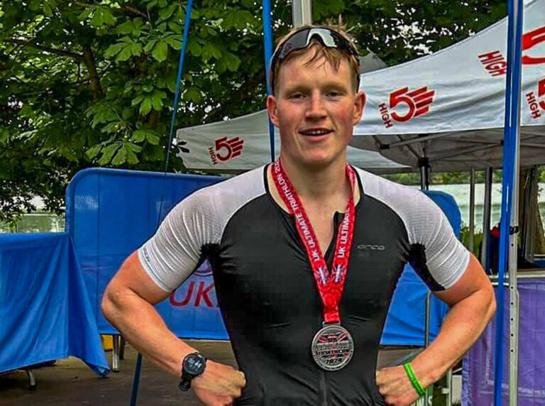 Tom York, a third-year BSc (Hons) Agri-business student at Harper Adams University. Photo: Rob York