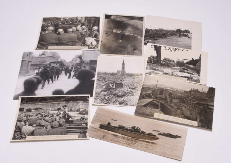 Some of the photographs from the Second World War press archive