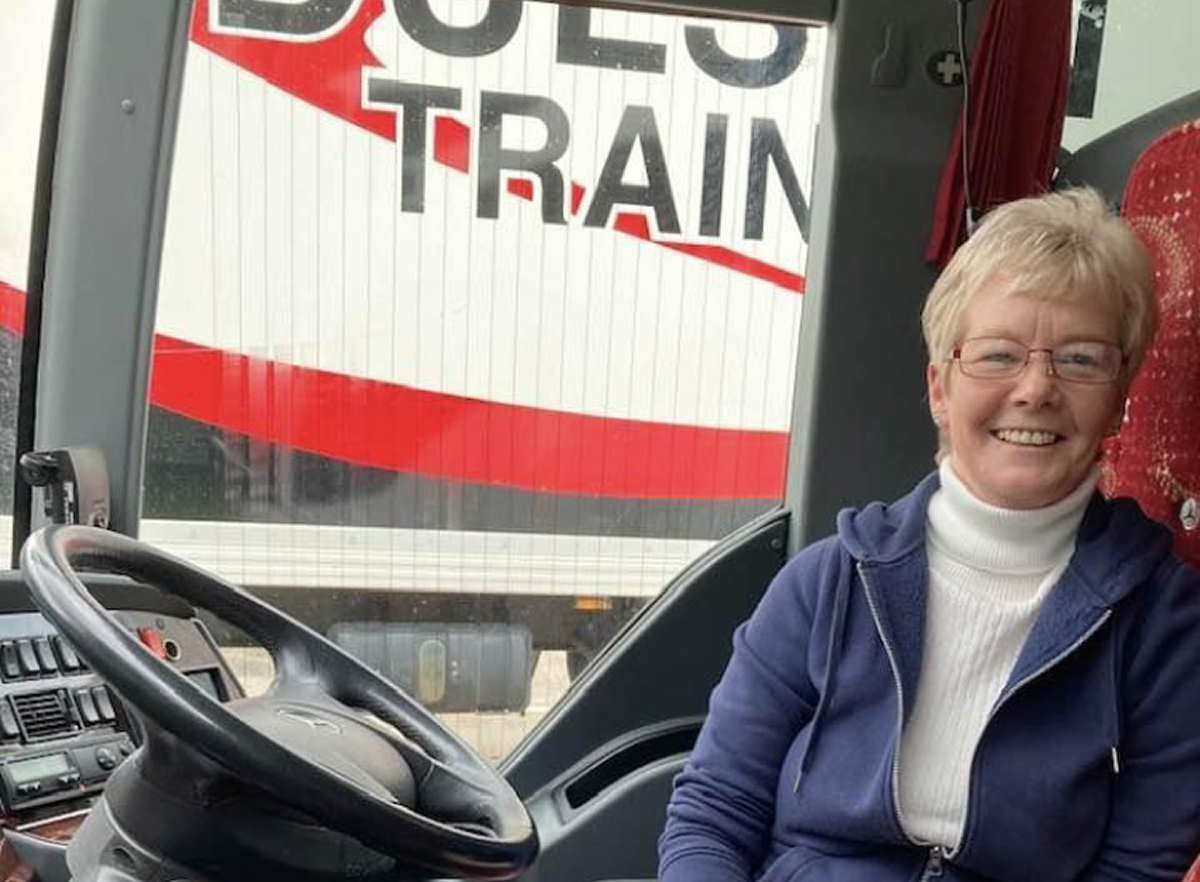 Jacqueline Porteous, from Buildwas recently passed her Category D coach test