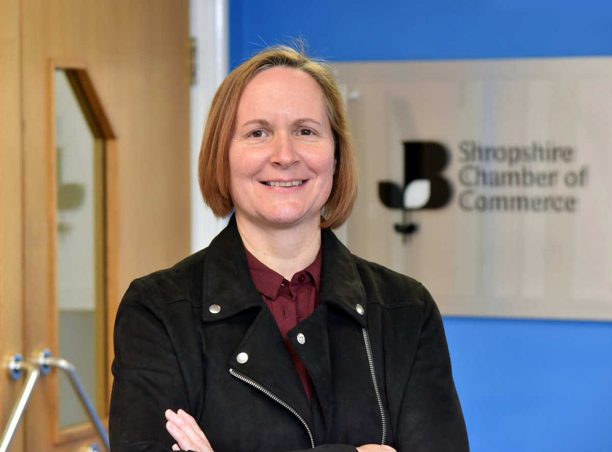Ruth Ross, chief executive of Shropshire Chamber.