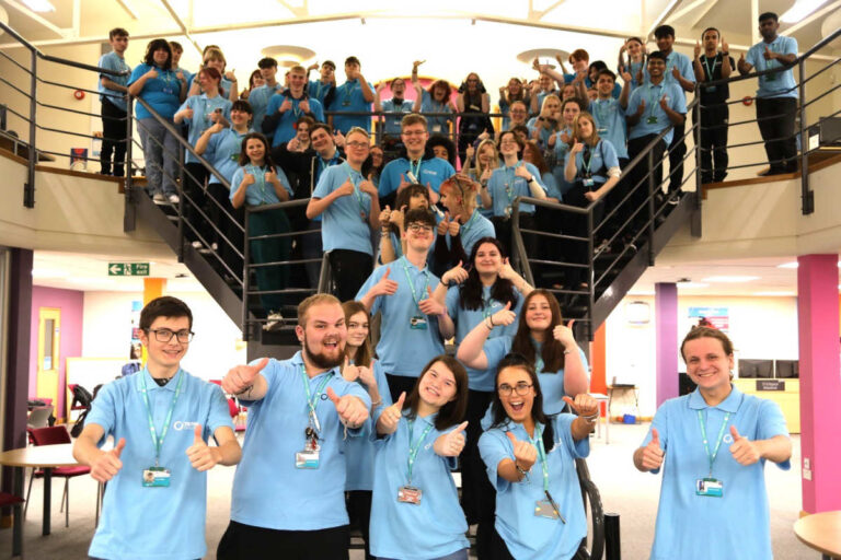 Telford College's student ambassadors