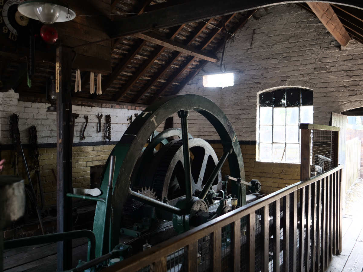 The winding engine at Blists Hill Victorian Town. Photo: IGMT