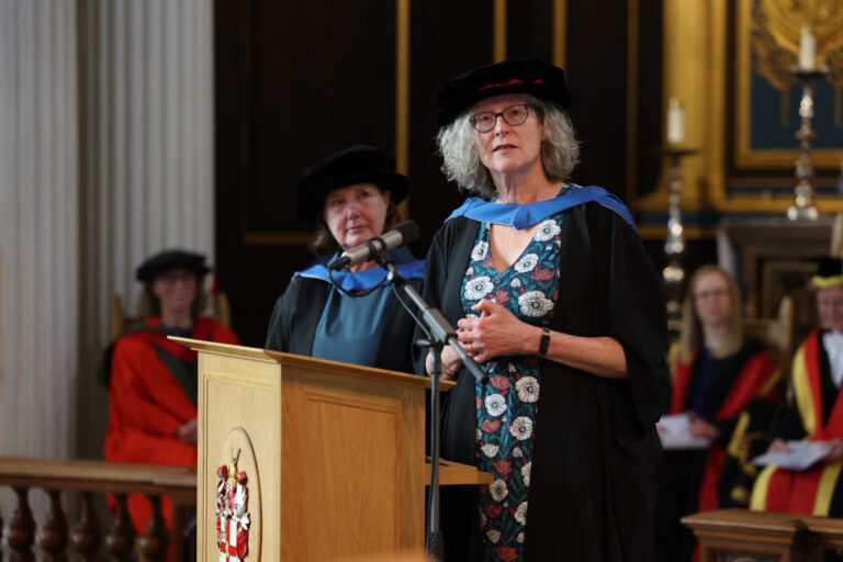 Honoraries, left to right, Ali Thomas and Katy Anderson