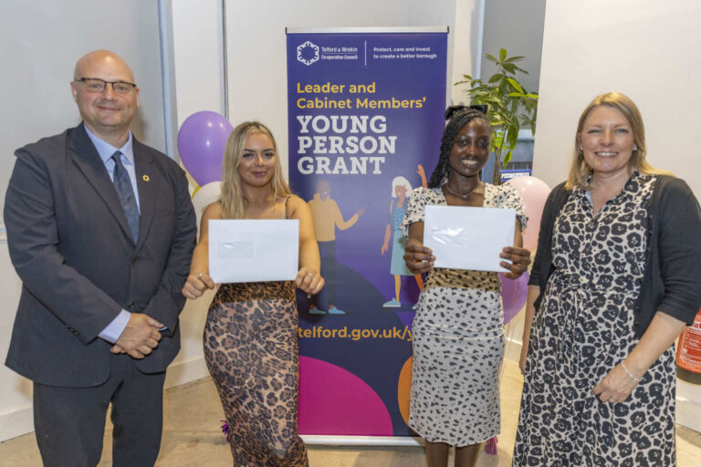 Telford & Wrekin Council celebrates success of the Young Person Grant