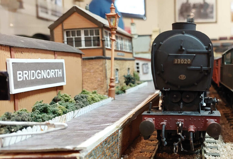 One of the layouts depicts the SVR's own Bridgnorth station. Photo: Dan Shorthouse