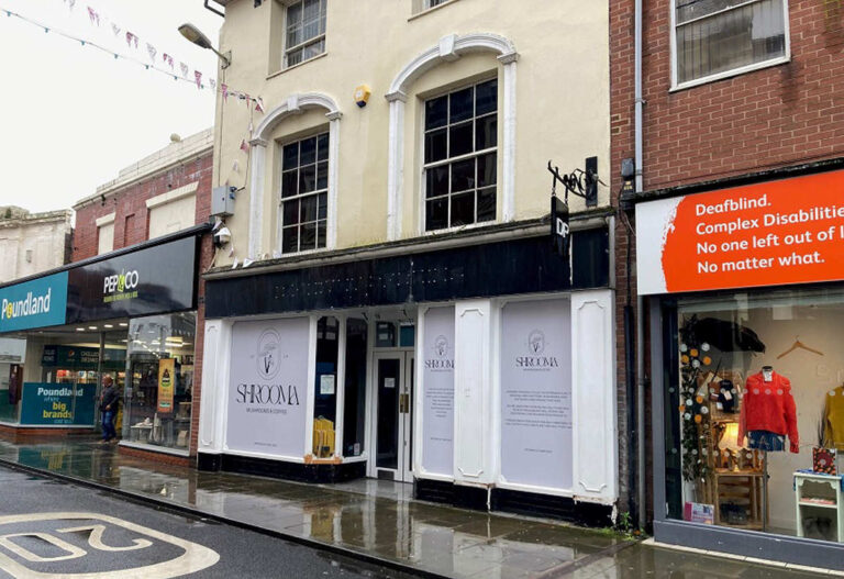 Shrooma, opening soon on Cross Street, is one of the businesses set to benefit from the funding. Photo: Oswestry Town Council
