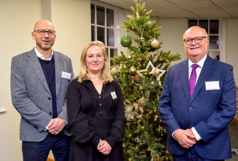 Andrew Birtwistle from Cooper Green Pooks with Sarah Evans and Neil Anderson from Morris Property