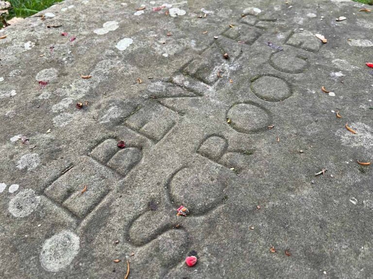 Town Council arranges restoration of Scrooge’s gravestone following vandalism