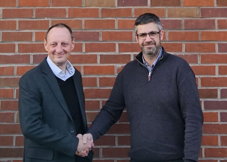 Pictured, Simon Jeavons, Group Managing Director at Shoothill and Jon Murgatroyd, Halls’ Commercial Director